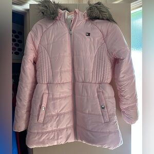Tommy Hilfiger Kids Pink Puffer Jacket